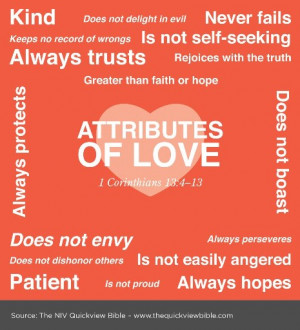 Bible Verses about Love using Agape