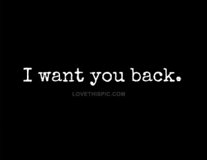 love it i want you back