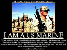 am a US Marine More