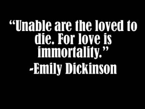 Emily Dickinson Quote