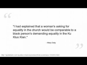 Mary Daly's Quotes