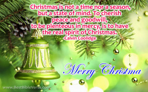 Best Happy Christmas Quotations by Calvin Coolidge. X-Mas Quotes ...