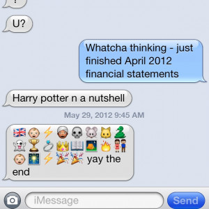 Harry Potter lol I'm not right