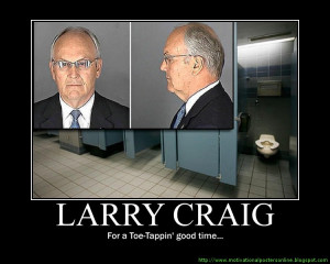 Craig: Airport bathroom trip was official business