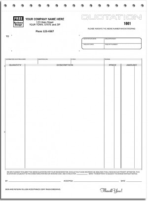 quotation forms