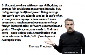Thomas Friedman On Globalization