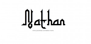 Nathan Name Tattoo Designs