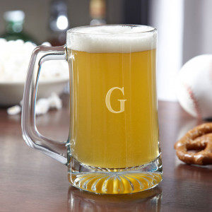 Brewmaster Personalized Beer Mug, 15 ounces