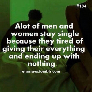 Single for life may be the easiest way!!