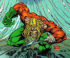 Peter David’s harpoon-handed, nasty-tempered revision of Aquaman ...