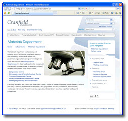 Cranfield University - Nanotechnology Centre
