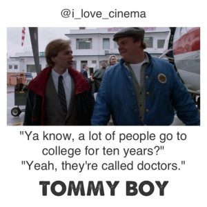 Tommy boy. Movie.