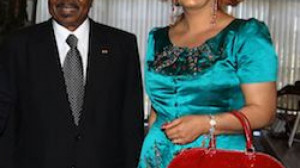 Chantal Biya married President Paul Biya on April 24, 1994.