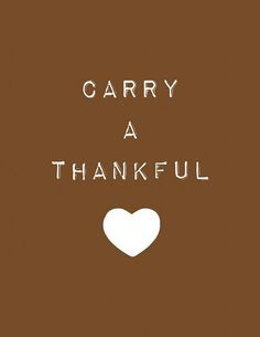 Thanksgiving Quote | Carry a Thankful Heart | #quotes #thanksgiving # ...