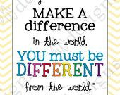 am a Mormon LDS quote - Chevron. $7.00, via Etsy.