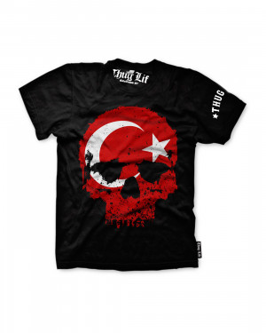 THUG LIFE Turkey black/Türkei T-Shirts für Männer im Hip Hop Online ...
