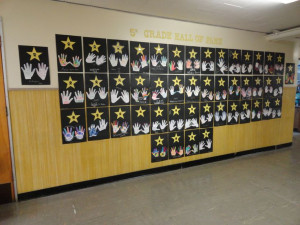 5th grade graduation hall of fame. This was very fun for the kids. You ...