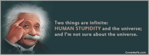 Einstein Quote Facebook Cover