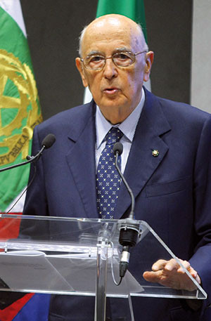 Giorgio Napolitano [© LaPresse]