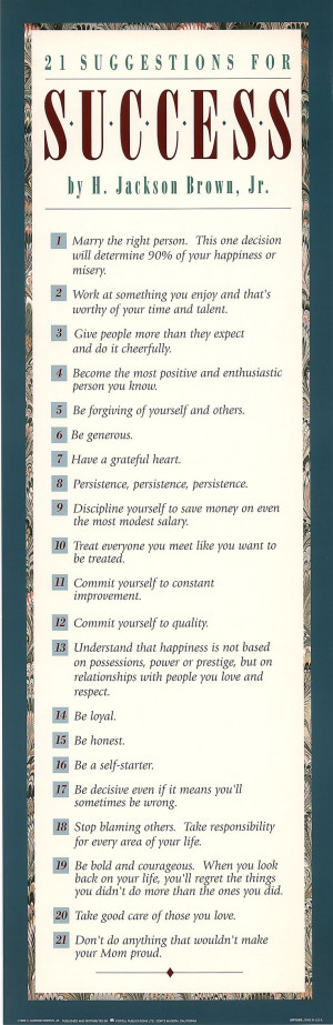 by H. Jackson Brown, Jr.