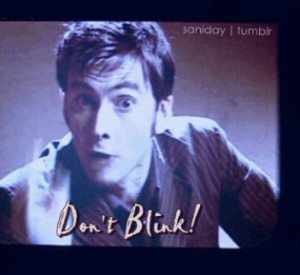 Don’t Blink![Doctor Who Gifs]