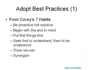 We need to get ahead of the terrorist operational cycle.