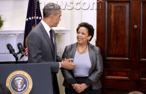 check out these images and find more back at Newscom of Loretta Lynch