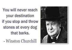 Winston Churchill explains why life is too short to argue with jerks ...