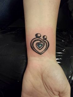 My New 'Mother & Son' Tattoo instead of a heart I would do a puzzle ...