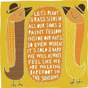 Yellow... Walking in Sunshine