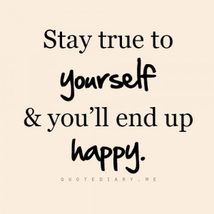 True happiness comes from within.