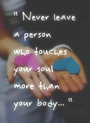 Never Leave a Person