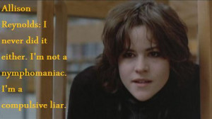 Showing Gallery For The Breakfast Club Allison Quotes