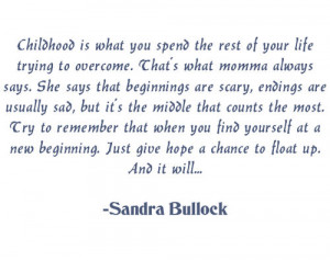 quotes sandra bullock 