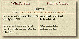Ben and Verse was originally published in 38 monthly parts. To ...