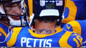 PICTURE: Rams WR Austin Pettis Has a Mighty Ducks Tattoo