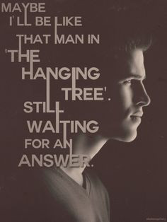 Are you, are you comeing to the tree.Where they strung up the man ...