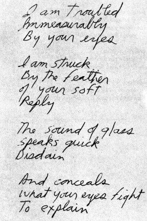 Poem by Jim Morrison
