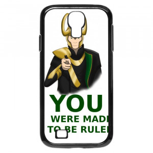 Avengers Loki Quotes Galaxy S4 Case