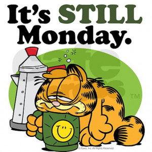 Garfield awesome Monday quotes