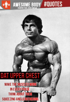 Franco Columbu Muscle | Upper Chest Muscles | Dat Upper Chest