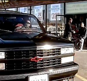 Cold 187um in his 1994 Chevy Silverado (from the song’s music video)
