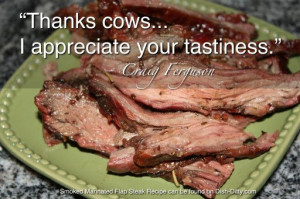 Thanks Cows... I appreciate your tastiness