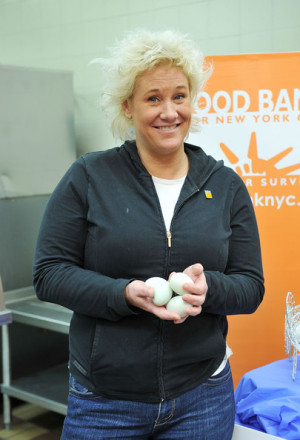 Chef Anne Burrell Serves