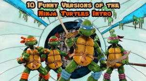 can never hear the teenage mutant ninja turtles theme song enough ...