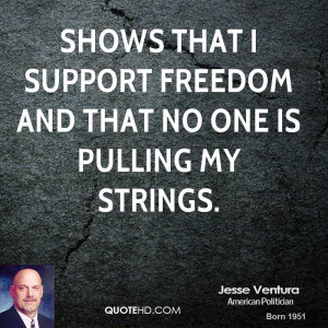 Jesse Ventura Quotes