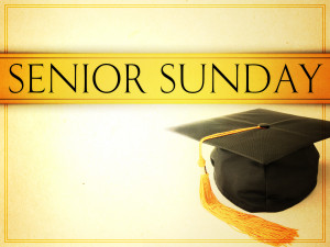 graduating senior on Sunday, May 6th at our Morning Worship Service ...