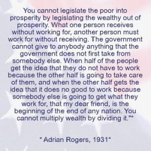 would like your opinion of this great quote by Adrian Rogers.