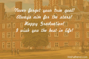 Graduation Wishes
