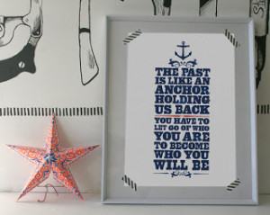 Etsy prints of nautical quotes